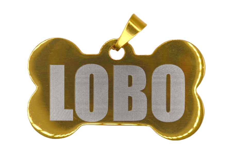 PLACA DE IDENTIFICACIÓN PERSONALIZABLE PARA MASCOTAS