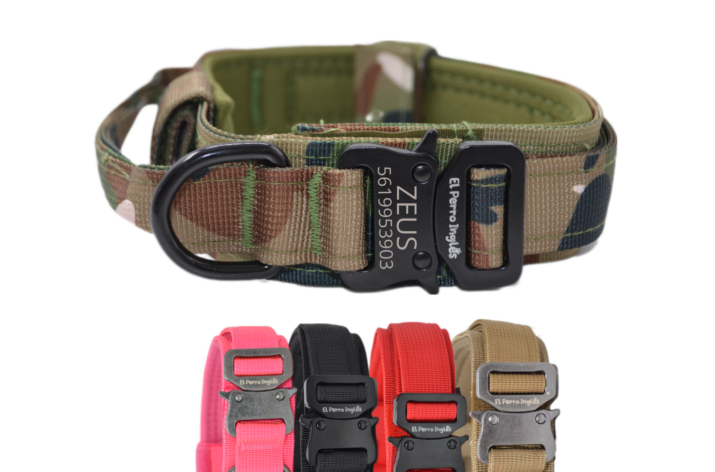 COLLAR TÁCTICO PERSONALIZABLE