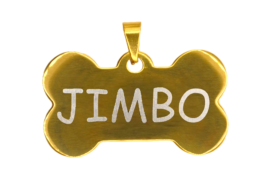 PLACA DE IDENTIFICACIÓN PERSONALIZABLE PARA MASCOTAS