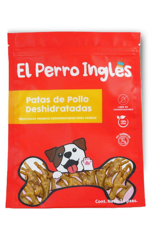PATAS DE POLLO DESHIDRATADAS