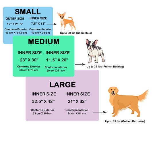 CAMA PERSONALIZABLE (DIFERENTES TAMAÑOS Y COLORES)