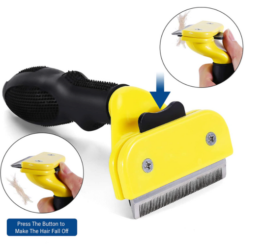 CEPILLO DESLANADOR PARA PERROS DE PELO LARGO