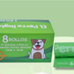 BOLSAS PARA HECES DE PERROS, EXTRA RESISTENTES, 120 PZAS