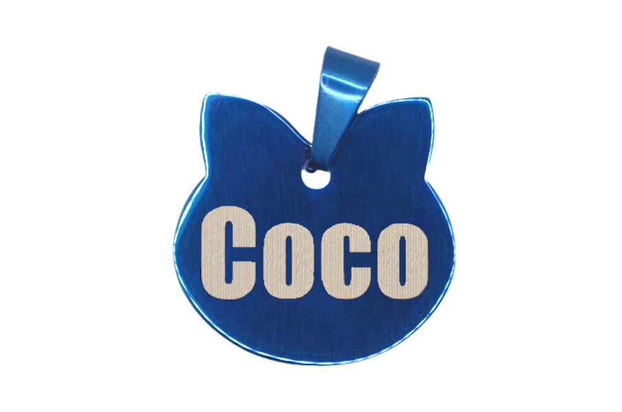 PLACA DE IDENTIFICACIÓN PERSONALIZABLE PARA MASCOTAS