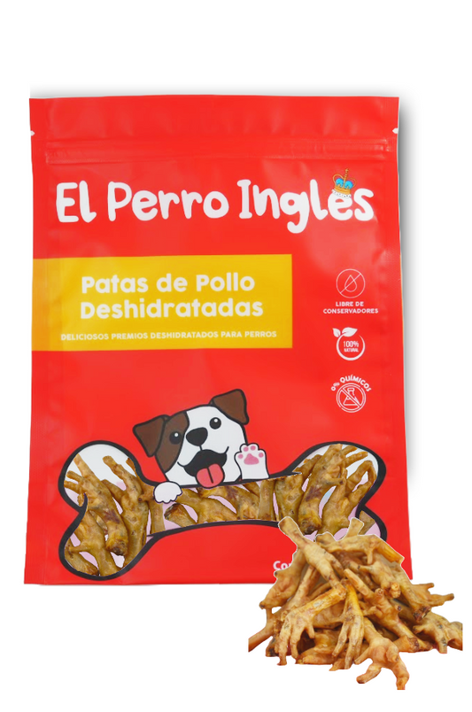 PATAS DE POLLO DESHIDRATADAS