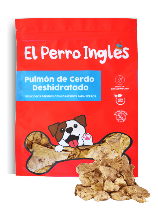 PULMÓN DE CERDO DESHIDRATADO