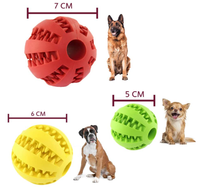 PELOTA INTERACTIVA, RELLENABLE DE PREMIOS Y MUY RESISTENTE – El Perro Inglés