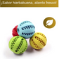 PELOTA INTERACTIVA, RELLENABLE DE PREMIOS Y MUY RESISTENTE