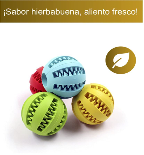 PELOTA INTERACTIVA, RELLENABLE DE PREMIOS Y MUY RESISTENTE