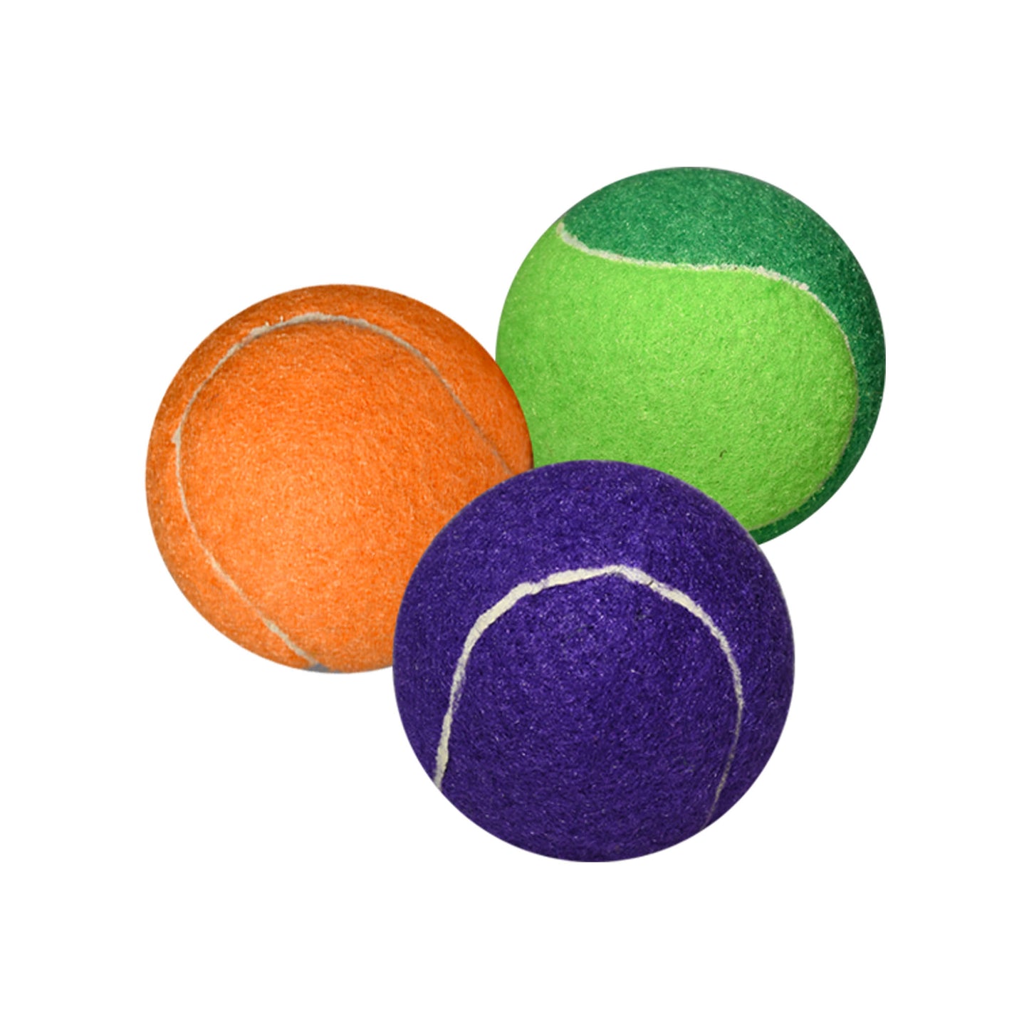 PAQUETE DE 3 PELOTAS DE TENIS CON SONIDO PARA PERRO
